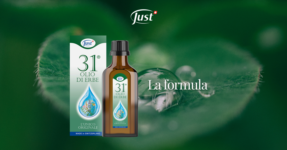 La formula di Olio 31 Just