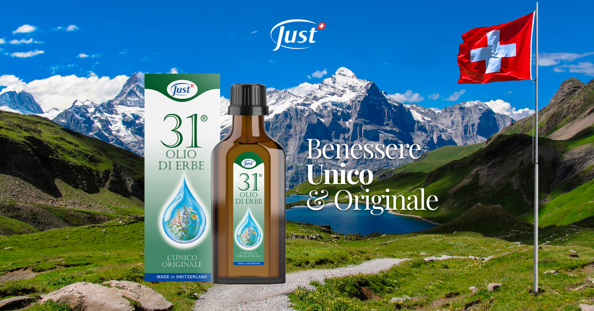 Olio 31 Just, Benessere Unico e Originale