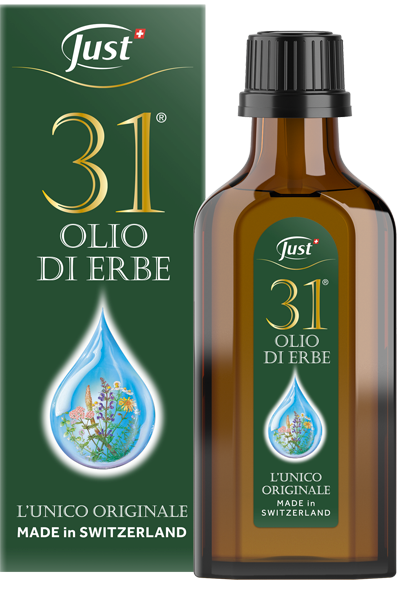 Olio 31 Just, Benessere Unico e Originale